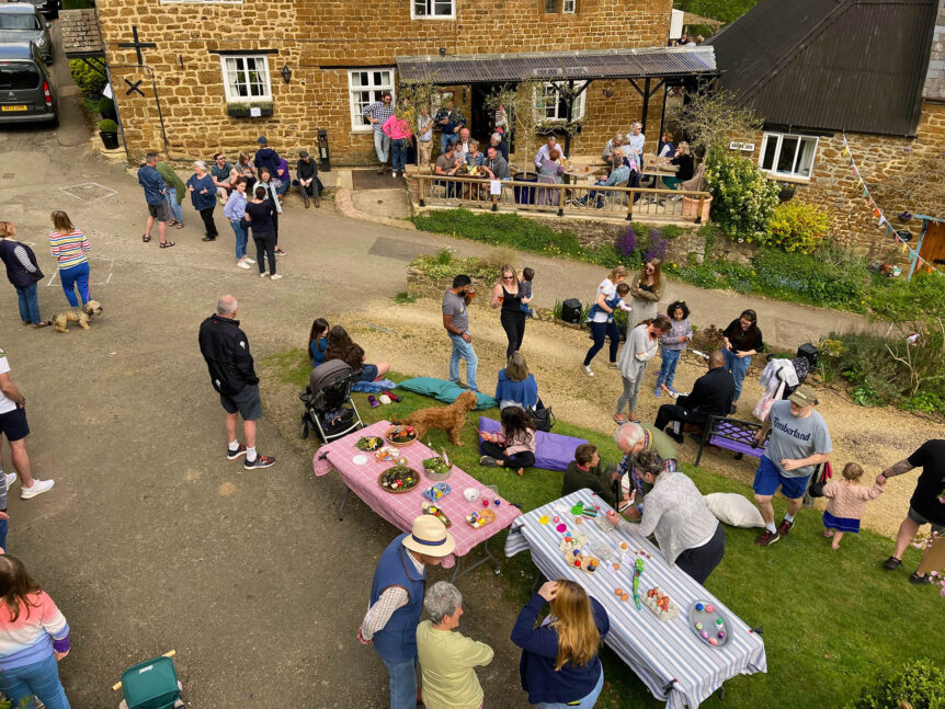 Bakers Lane Easter Egg rolling competition